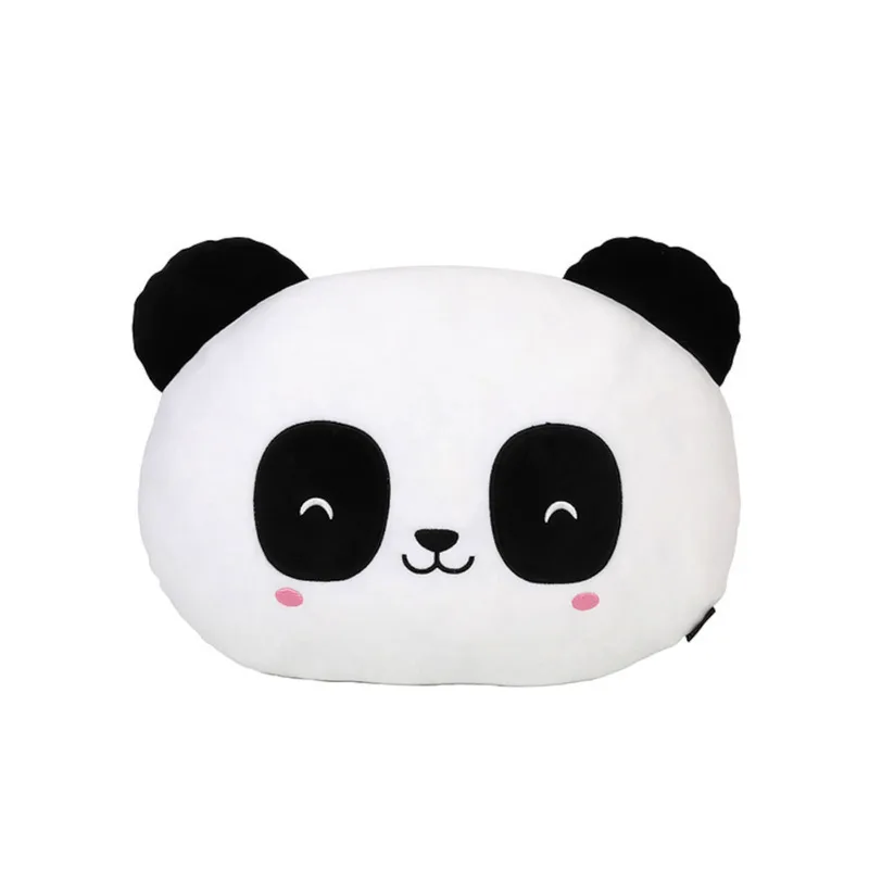 Απαλό Λούτρινο Μαξιλάρι i-Total XL2206E Head Panda 40x30x15cm