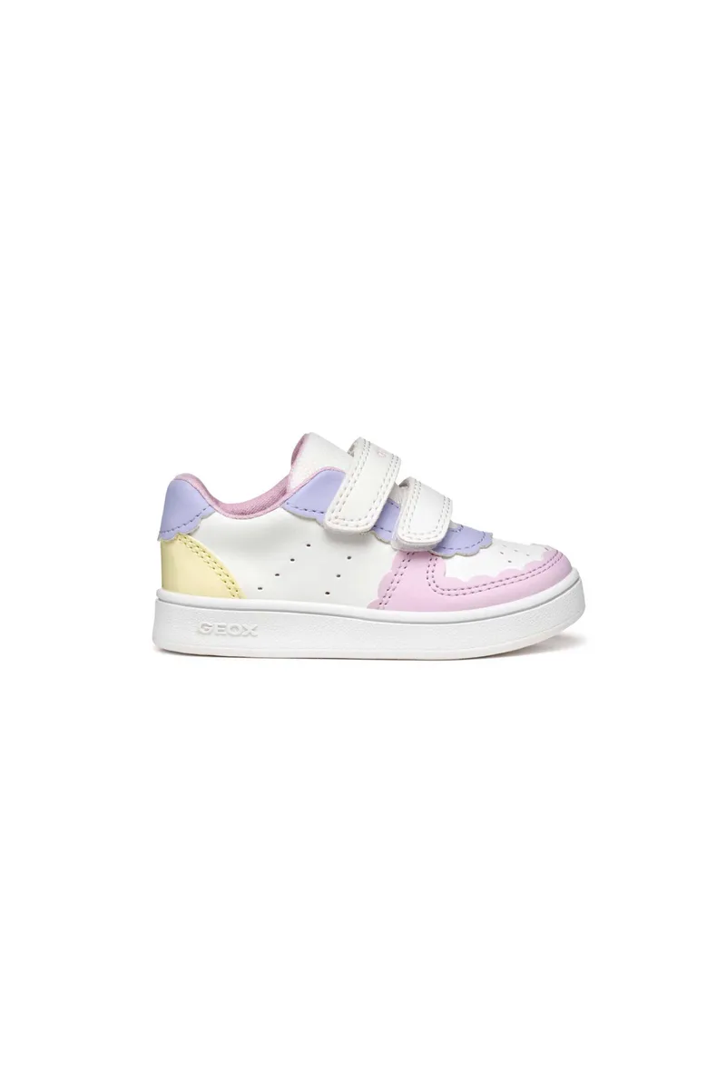 Geox βρεφικά sneakers "Eclyper" - 371342 Λευκό