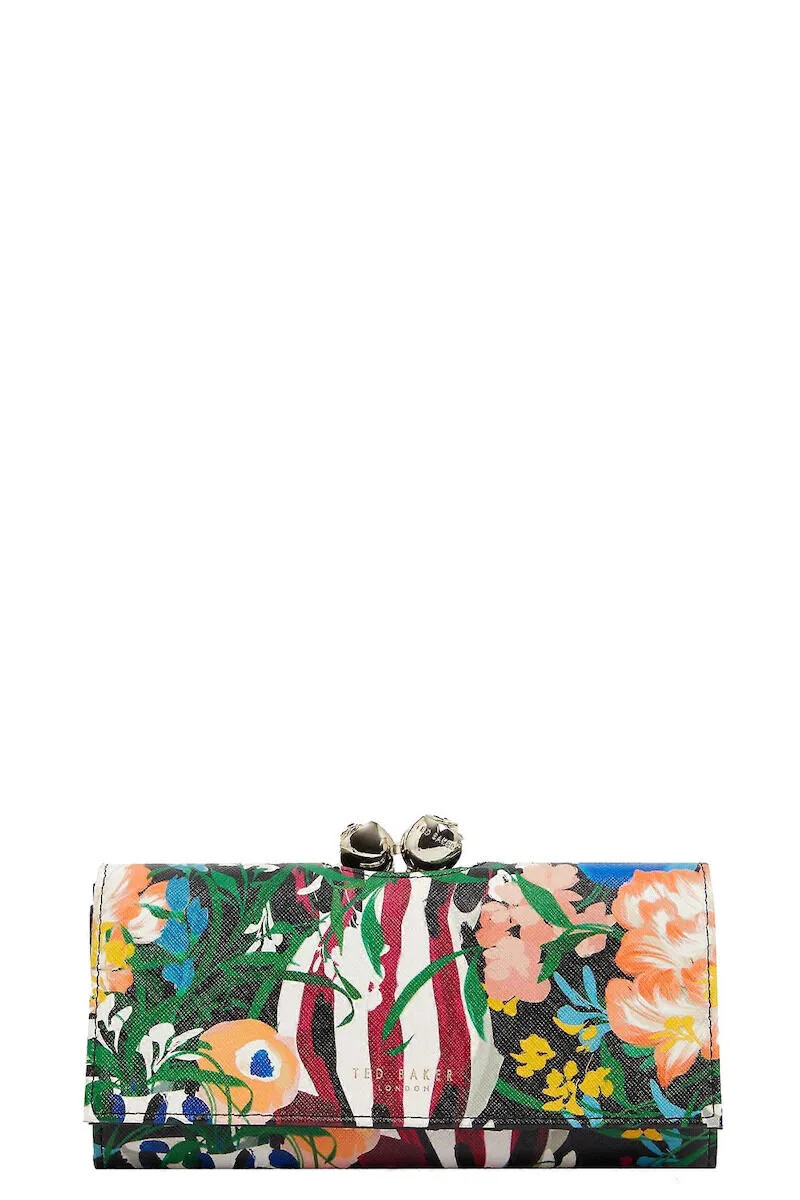 Ted Baker BOUANNE Γυναικείο Δερμάτινο Large Bobble πορτοφόλι 284106