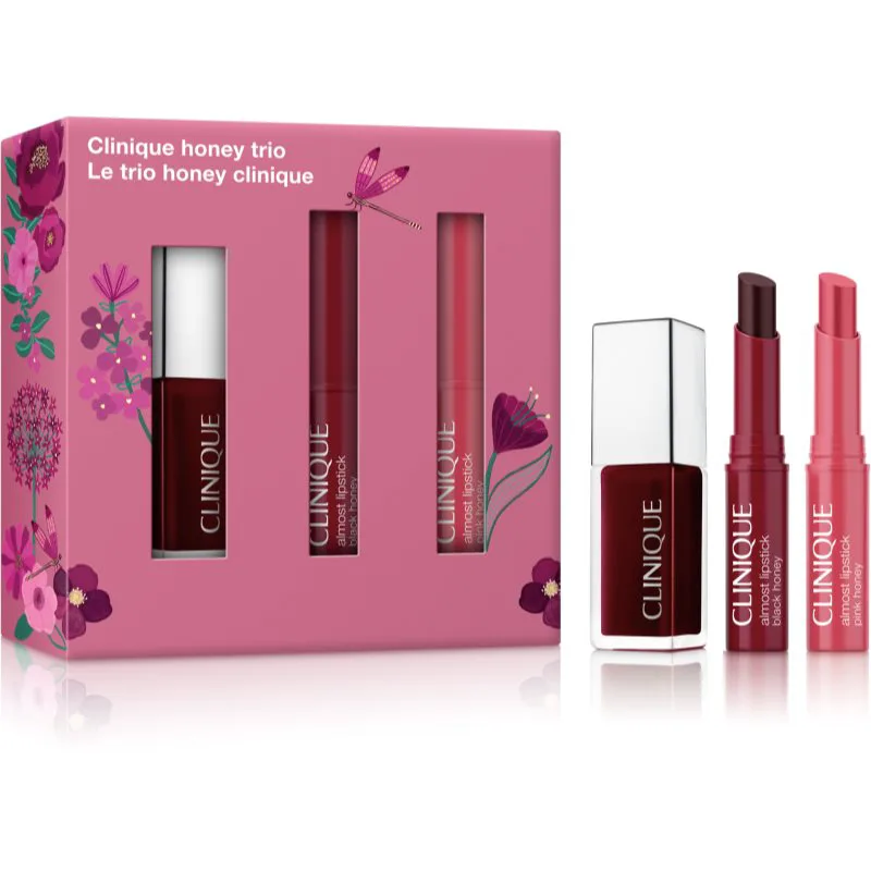 Clinique Mini Kit Honey Trio σετ δώρου για τα χείλη