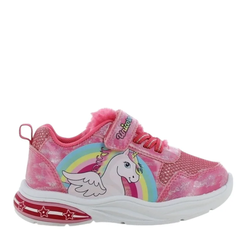 UNICORN MAGIC Αθλητικό με Φωτάκι 24-32 - Φούξια - LE000405/08
