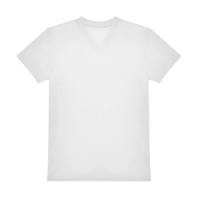 Ελαφρύ T-Shirt με V E150 B & C 03942000 White