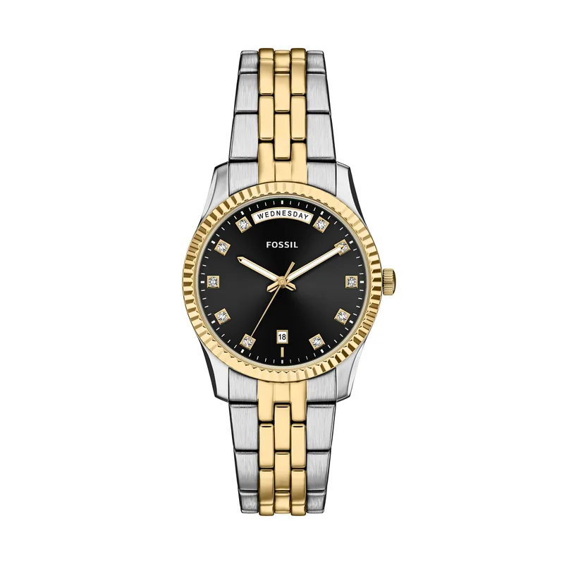 Ρολόι Fossil Scarlette ES5458 Χρυσό
