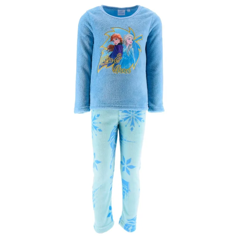 Πιτζάμα fleece κορίτσι Frozen-XH20074-BLUE