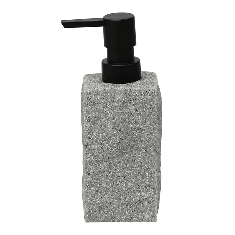 Ντισπένσερ Polyresin Γκρι 6x6x17εκ. MRShome DS-8895L02 (Υλικό: Polyresin, Χρώμα: Γκρι) - sealskin - sl-DS-8895L02