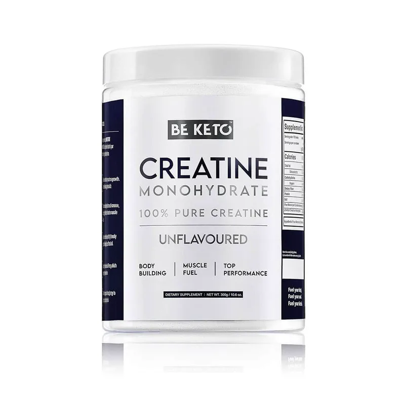 Beketo Μονοϋδρική Κρεατίνη 100% Καθαρή σε Σκόνη (300g)