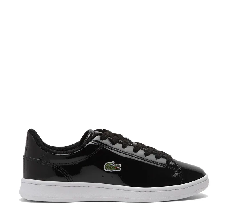 Γυναικεία Δερμάτινα Sneakers Lacoste Carnaby 50SFA0055312 Μαύρα Λουστρίν