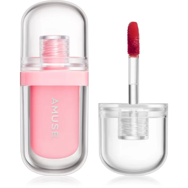 AMUSE Jel-Fit Tint λιπ γκλος μακράς διαρκείας για έντονη ενυδάτωση απόχρωση 02 Healthy Salmon 3.8 γρ
