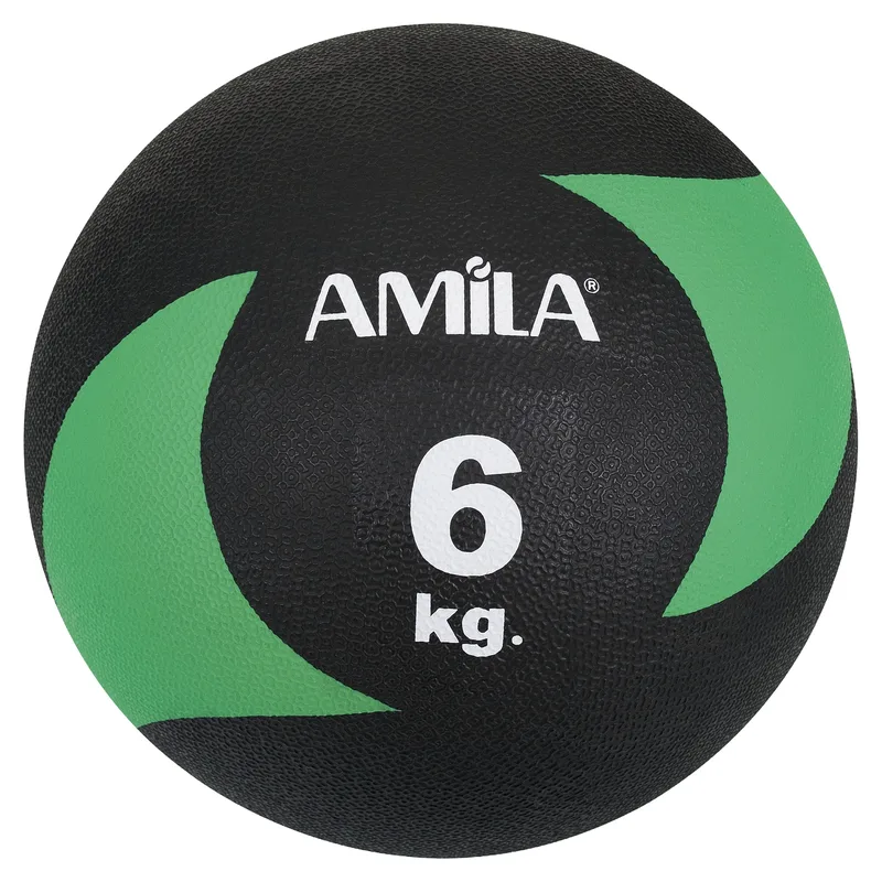 Μπάλα Amila Medicine Ball Original Rubber 6kg