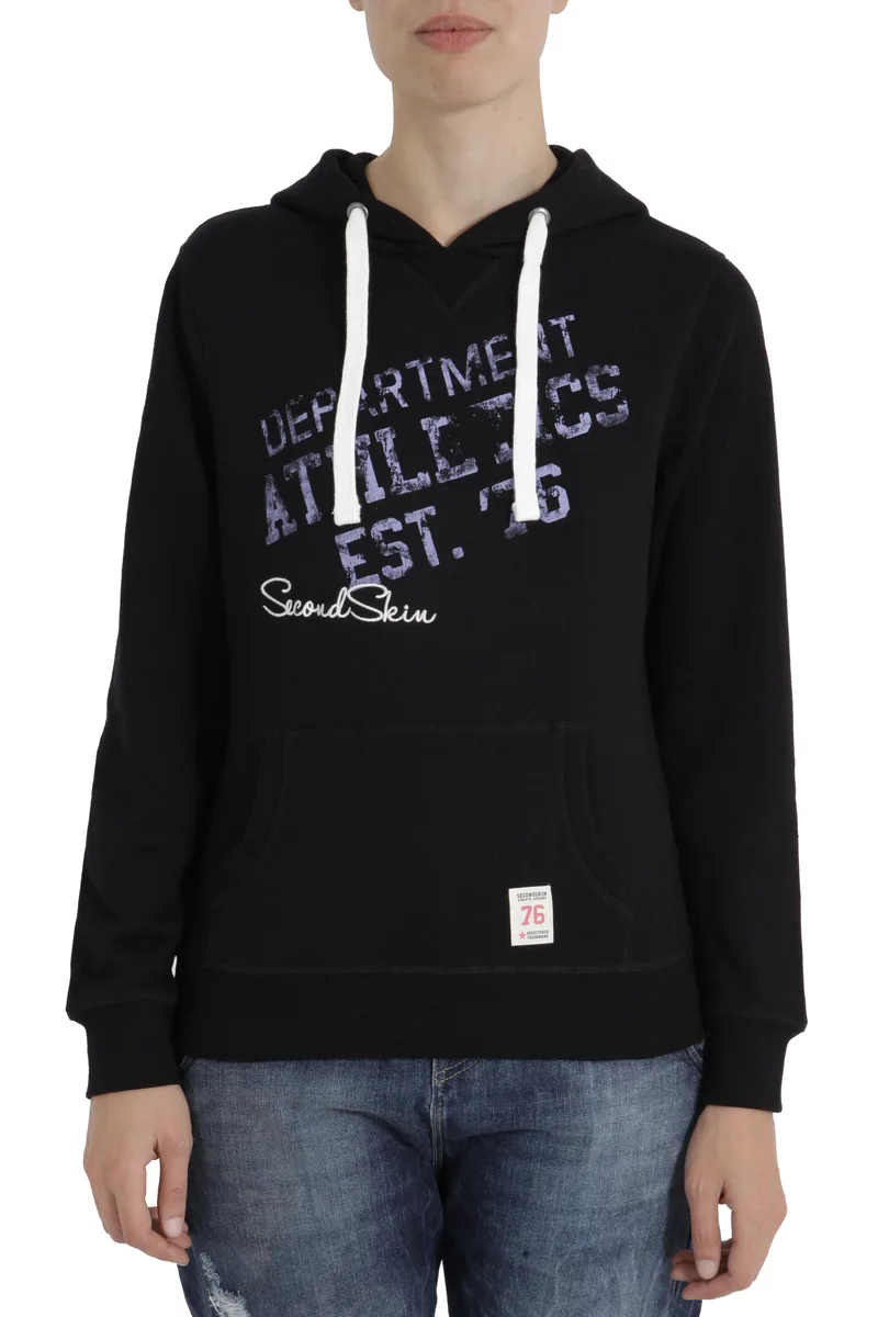 Μπλούζα Μακρυμάνικη 2nd Skin Sweat SSL354-6216-BLACK Γυναικείο