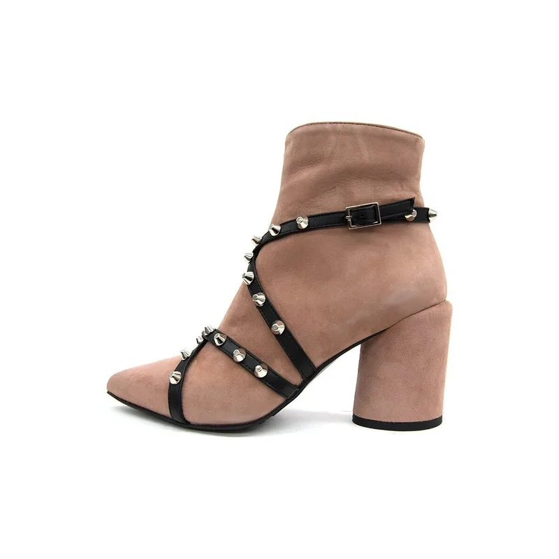 Μποτάκια/Low boots Mivida SUEDE ANKLE BOOTS WOMEN