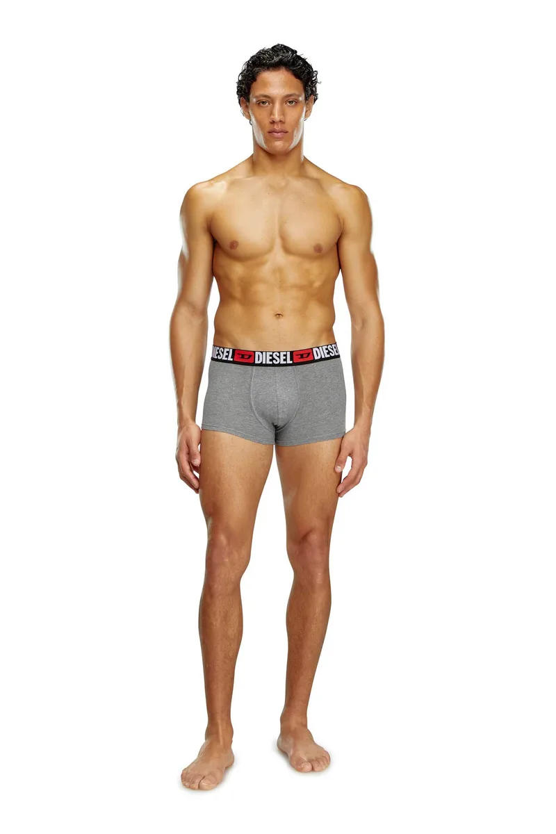 Diesel σετ ανδρικά εσώρουχα boxer με λογότυπο "Umbx-Damienthreepack" (3 τεμάχια) - S2600ST3V0DDAI Μαύρο - Πολύχρωμο