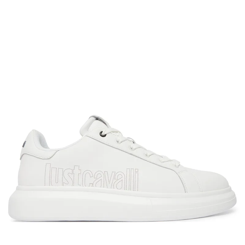 Αθλητικά Just Cavalli 80QA3SBA ZPC16 Λευκό