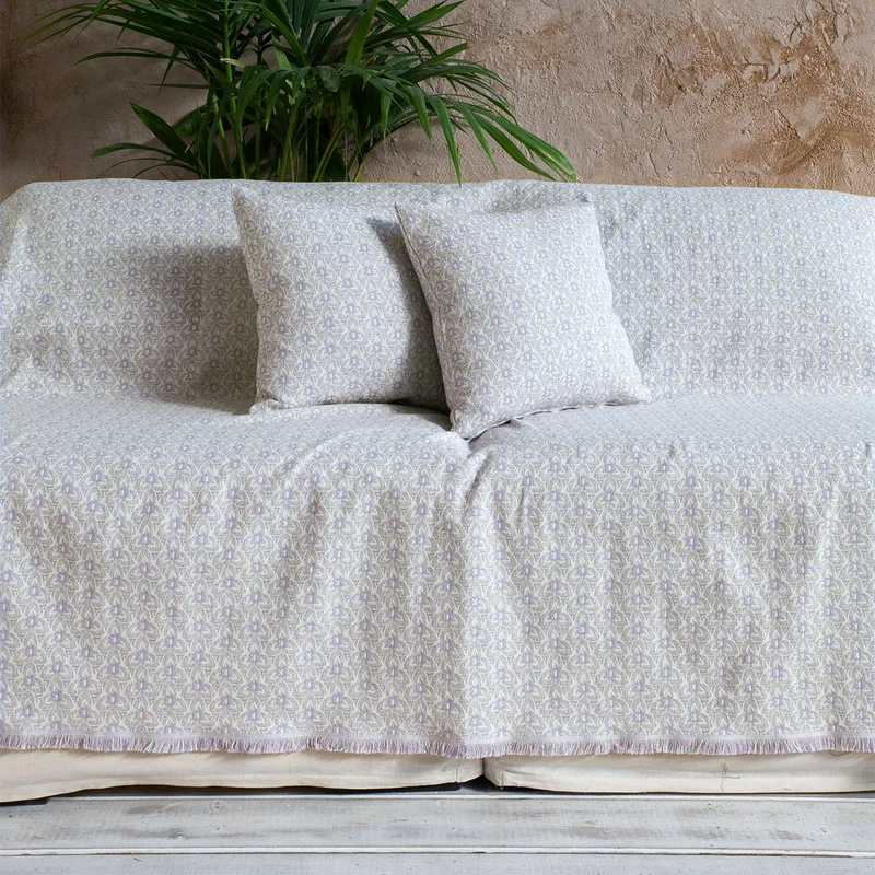 Ριχτάρι Καναπέ Τριθέσιου (180x300) Nima Living Imane Lilac