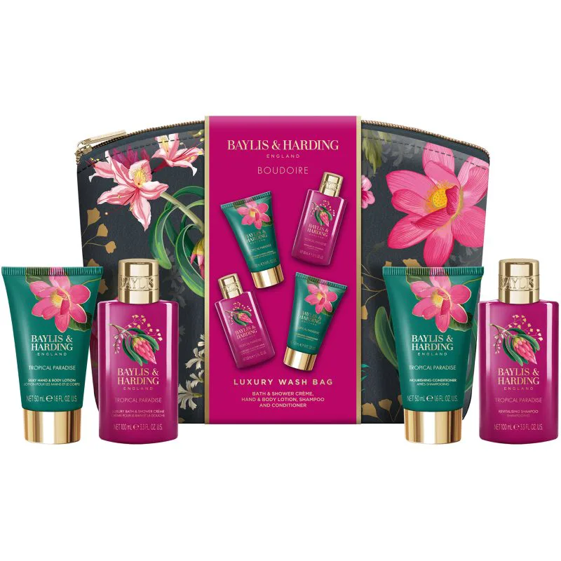 Baylis & Harding Boudoire Tropical Paradise σετ δώρου καλλυντικό τσαντάκι