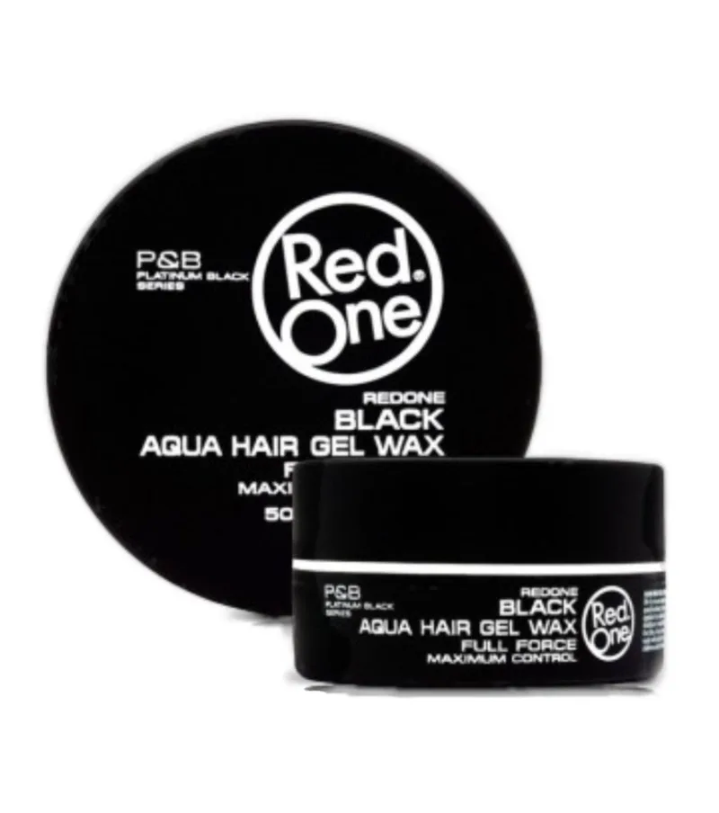 RedOne Aqua Hair Gel Wax - Black (150ml)