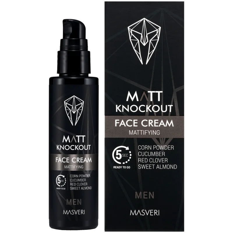 Mattifying face cream Masveri Matt Knockout 75ml