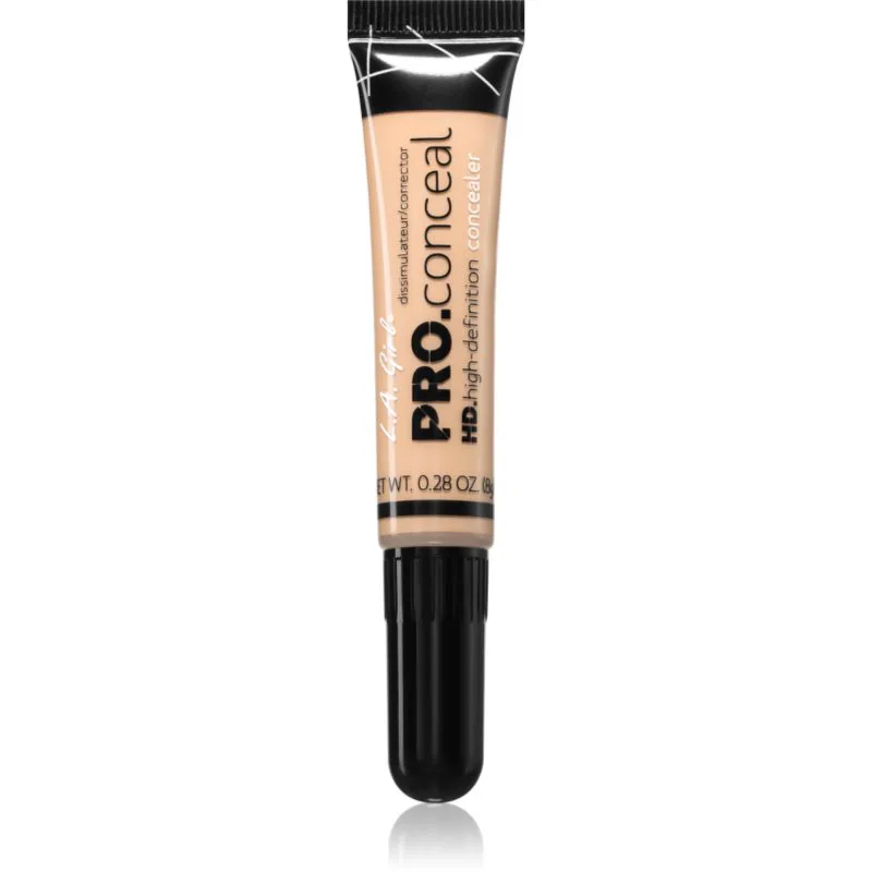 L.A. Girl Cosmetics HD Pro. Conceal υγρό κονσίλερ απόχρωση Cool Nude 8 γρ