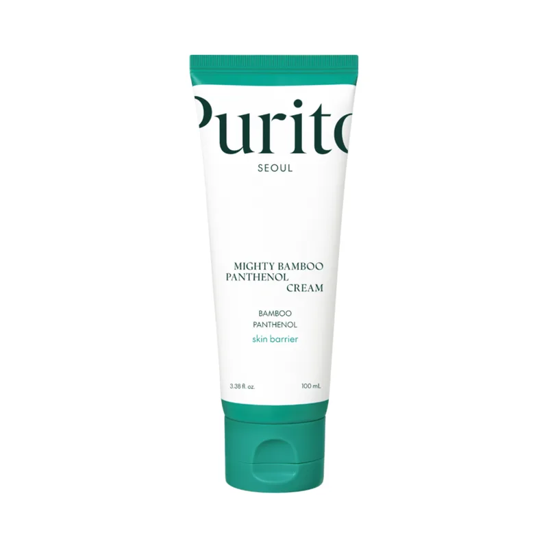 Purito Seoul Mighty Bamboo Panthenol Cream Ενυδατική κρέμα επανόρθωσης δέρματος 100ml