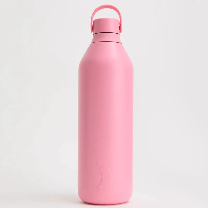 Μπουκάλι Θερμός 1lt Chilly's Series 3 Bottle Lotus Ροζ