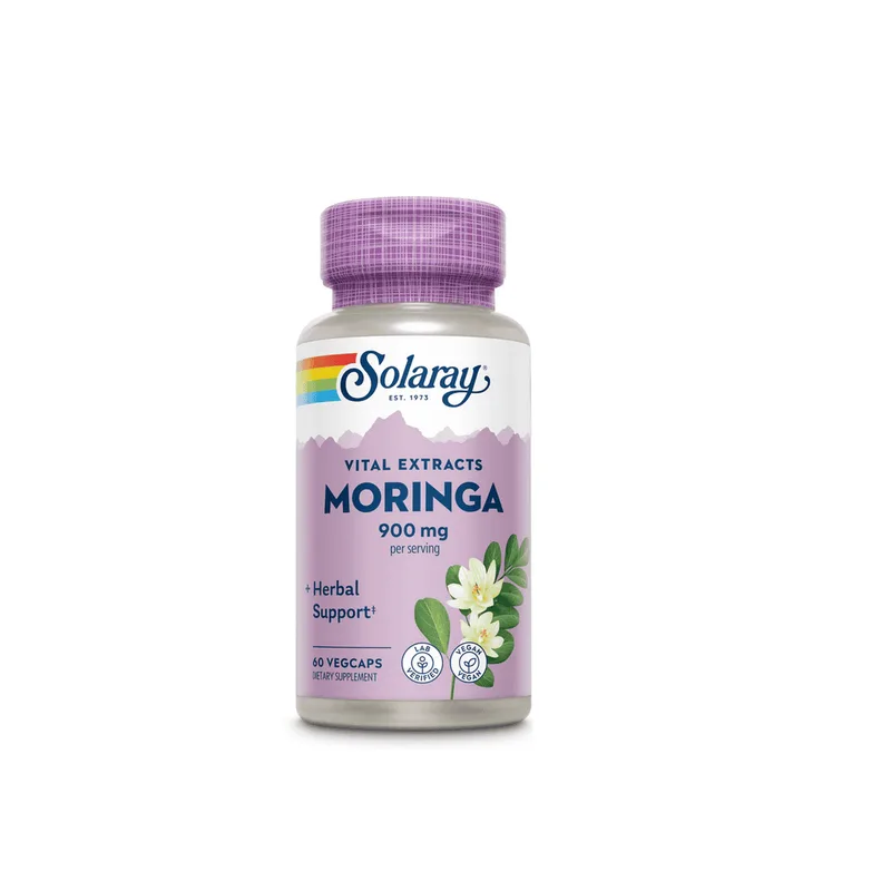 Solaray Moringa 450mg (60 vcaps) - Μορίνγκα