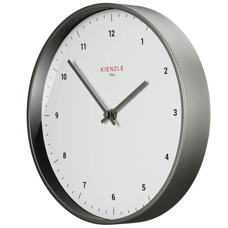 Ραδιοελεγχόμενα Ρολόγια Τοίχου KIENZLE Classic 25 εκ., λευκό