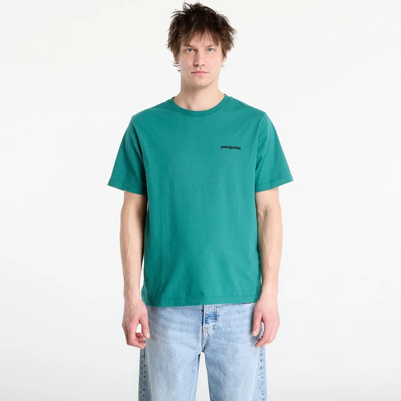 T-shirt Patagonia M's P-6 Logo T-Shirt Gem Green M