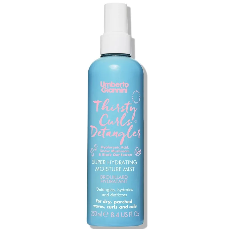 Umberto Giannini Thirsty Curls Detangler Super Hydrating Moisture Mist (250ml)