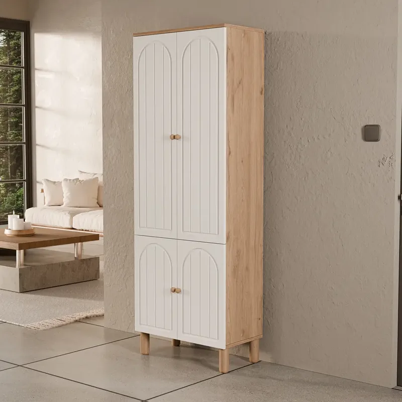 Έπιπλο Εισόδου Rapsody 5084, 70x35x195 εκ.,All4home