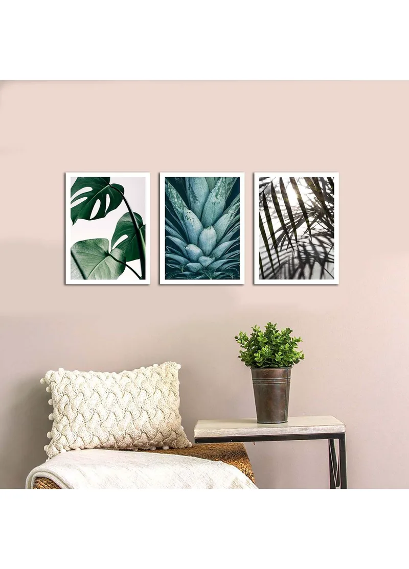 Home Bazaar - Διακοσμητικό Ζωγραφικής MDF 3 Τεμ. Kalune Design