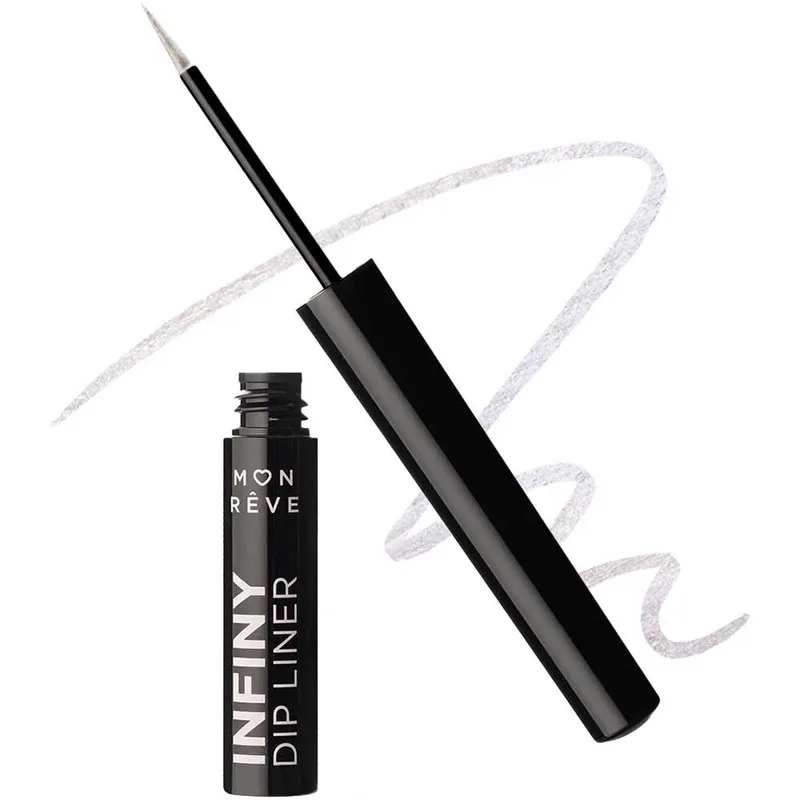 Mon Reve Infiny Dip Liner Waterproof Ultra Long-Wear Liquid Eyeliner Αδιάβροχο Υγρό Eyeliner Πολύ Μεγάλης Διάρκειας 2ml - 06 Lunar White
