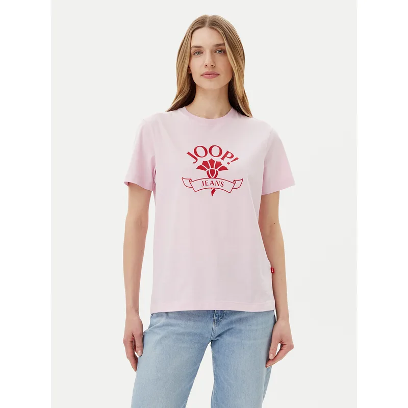 JOOP! Jeans T-Shirt Toldi 30046273 Ροζ Regular Fit