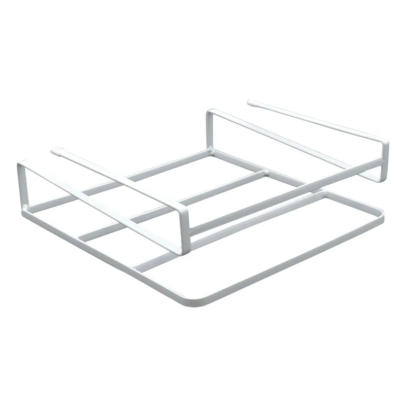 Θήκη Ραφιού για Tablet και Βιβλία 24x24x8.5cm Άσπρο ή Μαύρο Άσπρο
