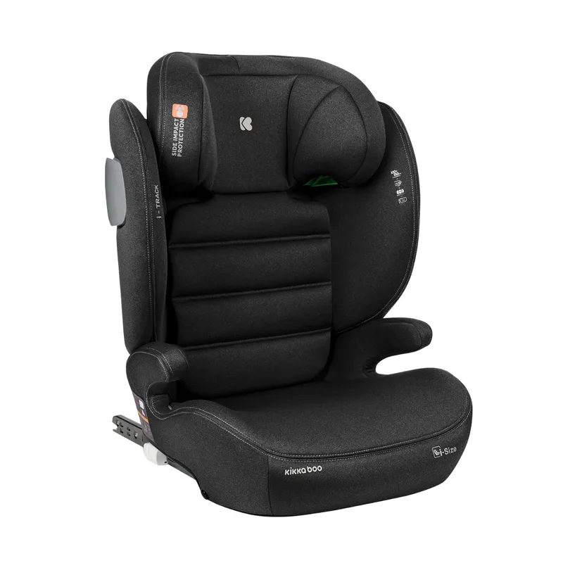 Κάθισμα Αυτοκινήτου ISOfix (100-150εκ. Ύψος) Kikka Boo i-Track i-size Black