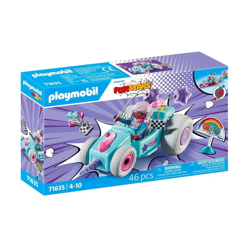 Playmobil Crazy Kart Γυναίκα-Μονόκερος 71635