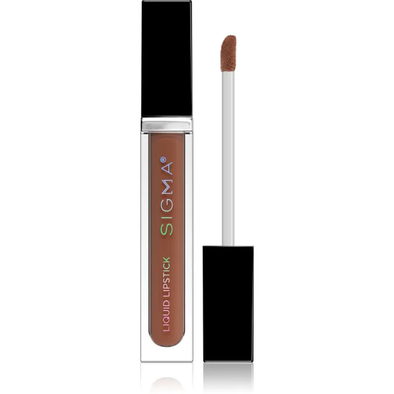 Sigma Beauty Liquid Lipstick ματ υγρό κραγιόν απόχρωση Cashmere 5.7 γρ