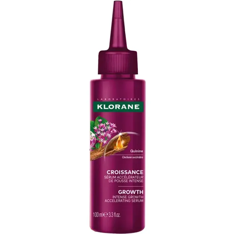 Klorane Growth Intense Accelerating Adenosine Serum Ορός Εντατικής Eπιτάχυνσης της Aνάπτυξης με Αδενοσίνη & Κινίνη 100ml