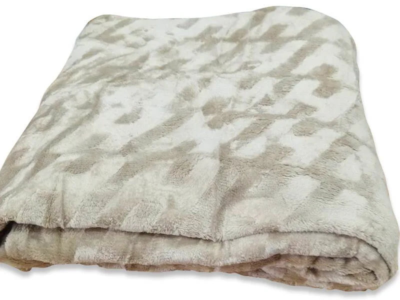 Κουβέρτα Μονή Fleece Ανάγλυφη Soft Γαρύφαλλο 160x220
