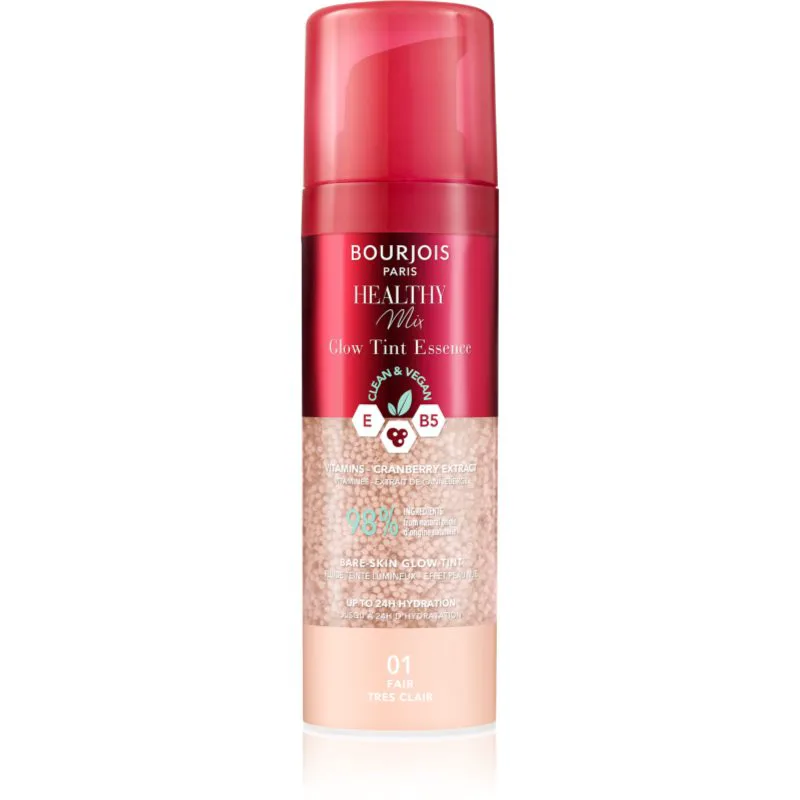 Bourjois Healthy Mix Glow Tint Essence ενυδατική ουσία απόχρωση Fair 30 ml