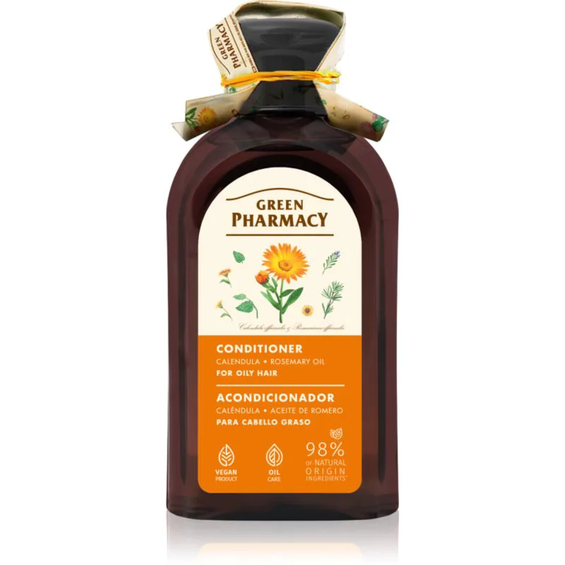 Green Pharmacy Calendula & Rosemary Conditioner κοντίσιονερ για λιπαρά μαλλιά 300 ml