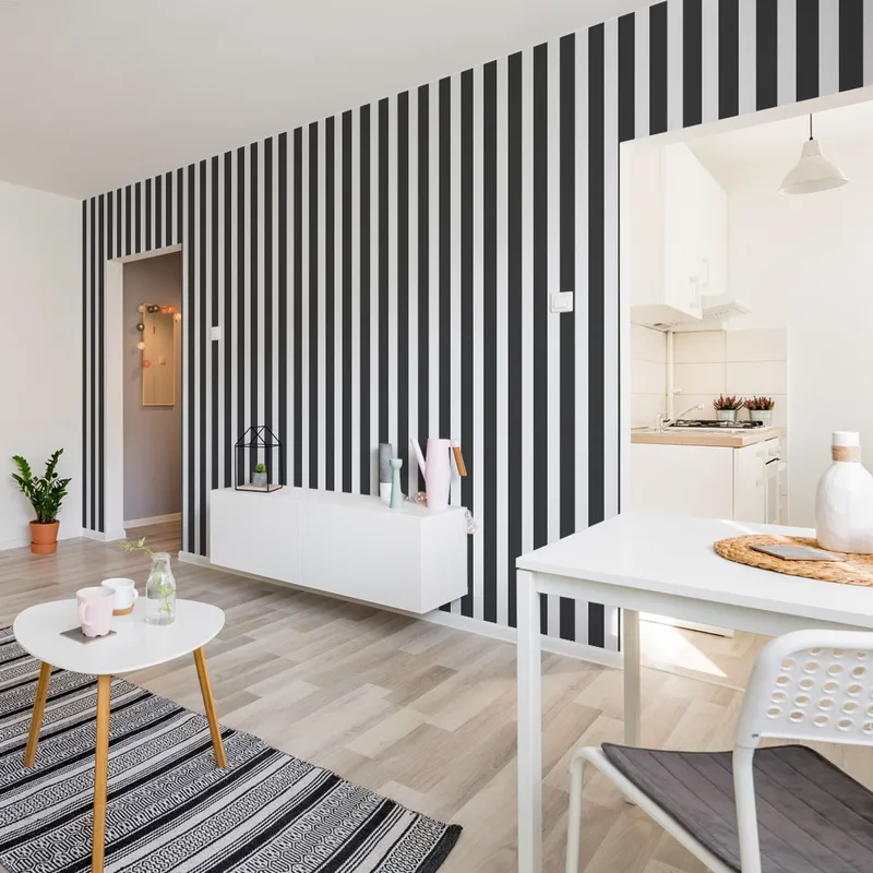 Αυτοκόλλητη Ταπετσαρία τοίχου STRIPES SMALL