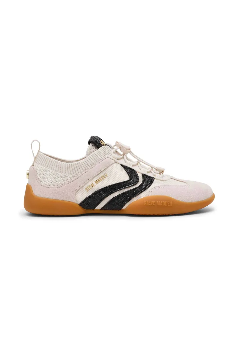 Steve Madden γυναικεία sneakers "Biscotti-R" - 1100524803002 Κρέμ