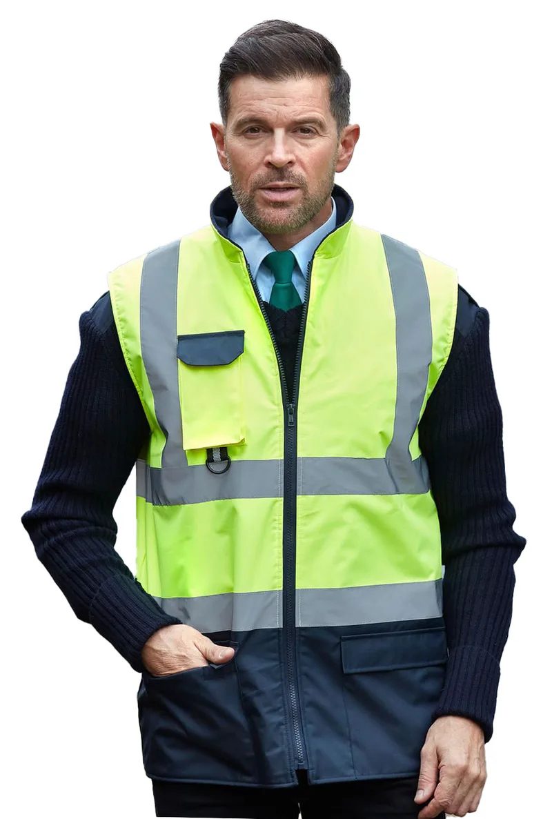 Γιλέκο ασφαλείας Fluo Yoko HV005 Fluo Yellow