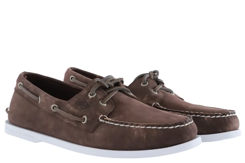 Μοκασίνια Sperry A/O 2-Eye Nubuck STS24521-BROWN Ανδρικό