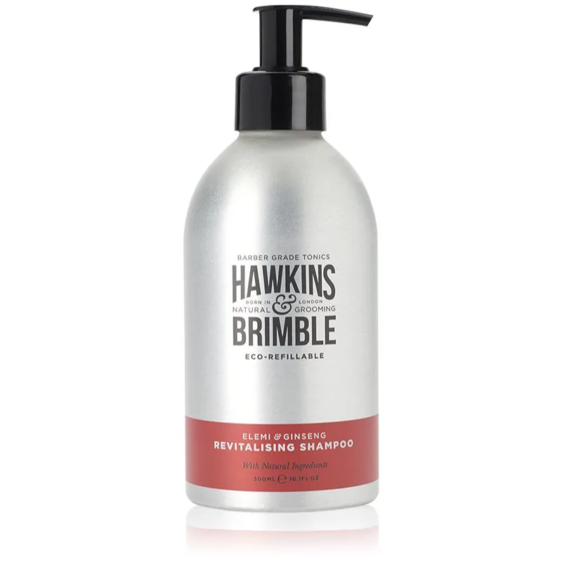 Hawkins & Brimble Revitalising Shampoo αναζωογονητικό σαμπουάν για τα μαλλιά για άντρες 300 μλ