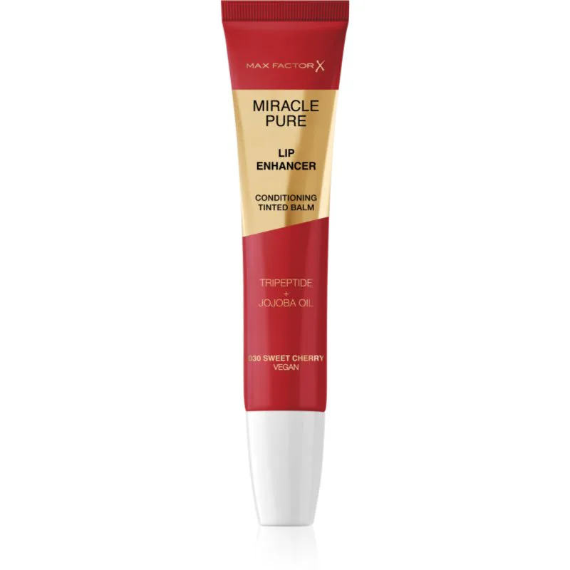 Max Factor Miracle Pure Lip Enhancer ενυδατικό λιπ γκλος απόχρωση 030 Sweet Cherry 12 ml