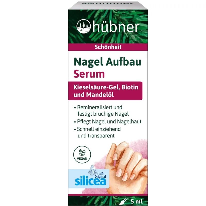 Hubner Silicea Nail Care Serum Ορός Φροντίδας & Ενδυνάμωσης Εύθραυστων Νυχιών 5ml