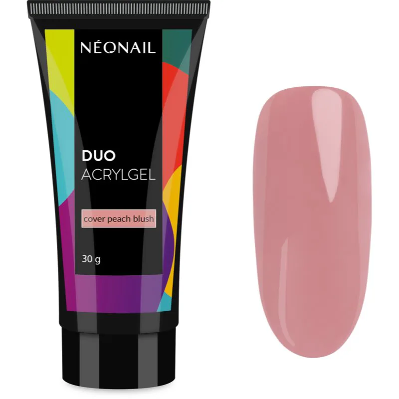 NEONAIL Duo Acrylgel Cover Peach Blush τζελ για τζελ και ακρυλικά νύχια 30 γρ