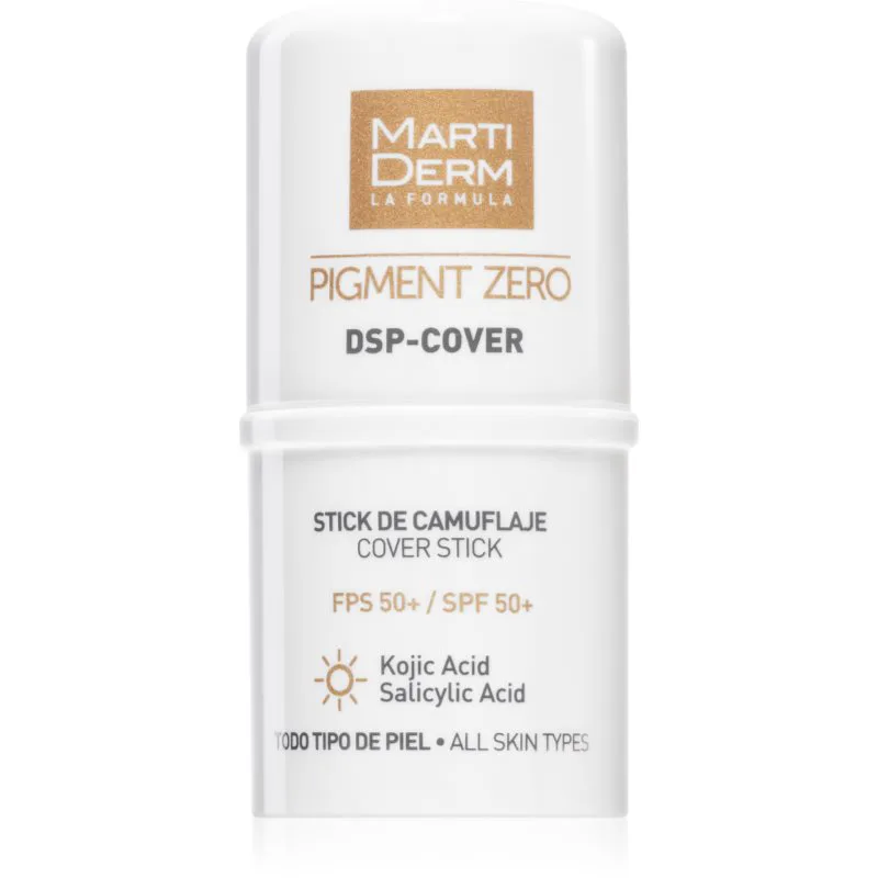 MartiDerm Pigment Zero DSP-Cover κονσίλερ για την αντιμετώπιση των καφέ κηλίδων SPF 50+ 4 ml