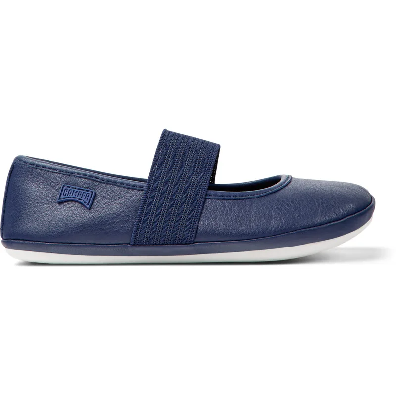 CAMPER Right - Μπαλαρίνες Για Κορίτσια - Μπλε, Μέγεθος 31, Smooth leather